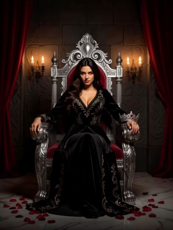 Crimson Blood and Silver Crown